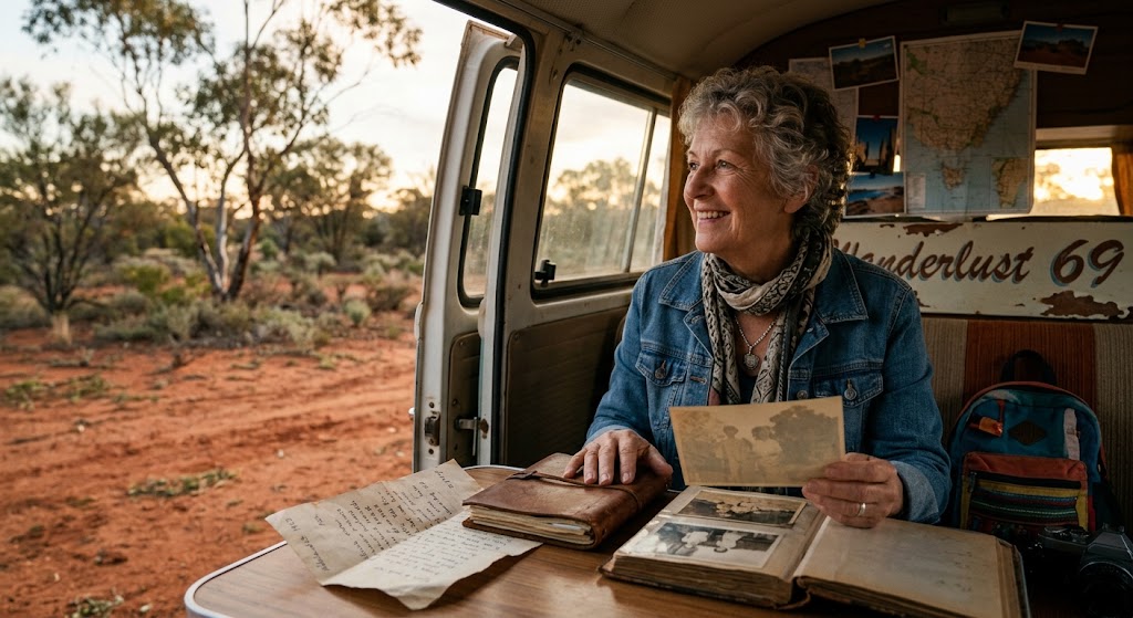 A los 69 años vendí mi casa para viajar por el mundo, pero un descubrimiento en Australia reveló un secreto familiar